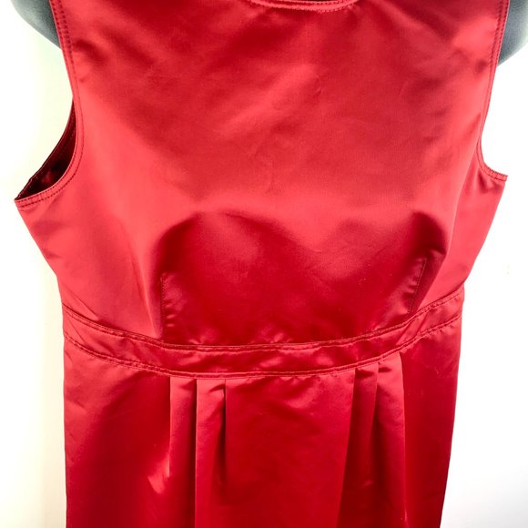 BURBERRY LONDON Lined Red Dress - Picture 6 of 9